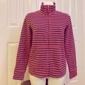 L.L. Bean zip up cardigan size medium petite